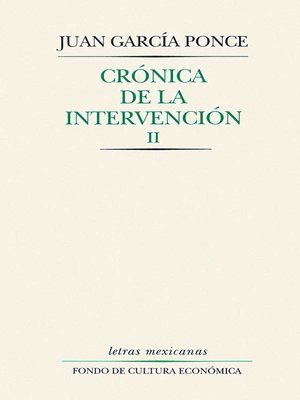 cover image of Crónica de la intervención, II